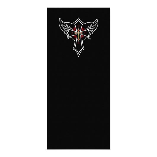Carte Publicitaire Croix chrétienne (Devant)