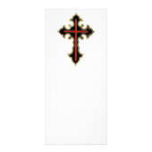 Carte Publicitaire Croix chrétienne (Dos)