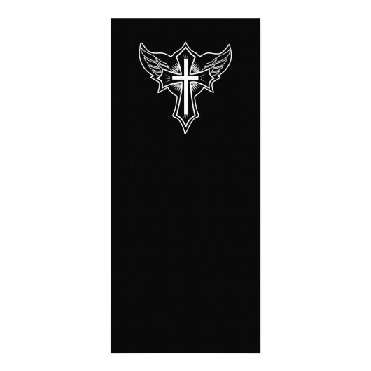 Carte Publicitaire Croix chrétienne (Devant)