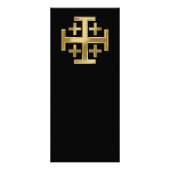 Carte Publicitaire Croix chrétienne (Dos)