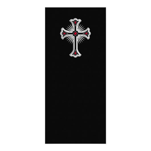 Carte Publicitaire Croix chrétienne (Devant)