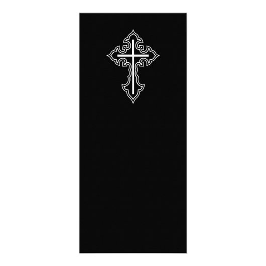 Carte Publicitaire Croix chrétienne (Devant)