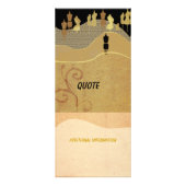 Carte Publicitaire Défilé de mode et avantage (Dos)