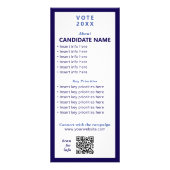 Carte Publicitaire Democratic 2026 Political Campaign Canvassing Tool (Dos)