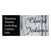 Carte publicitaire d'entreprise - ondulé (Dos)