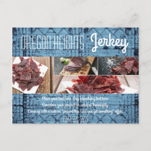 Carte publicitaire d'entreprise Rustic Tin Panel C