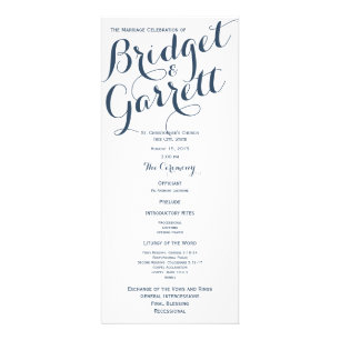 Carte Publicitaire Designer Texte bleu marine