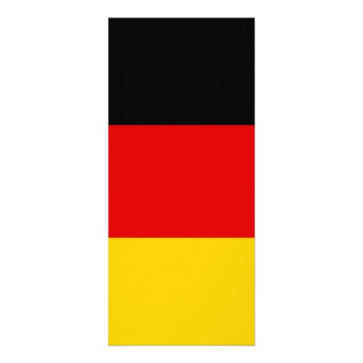 Carte Publicitaire Drapeau allemand (Devant)