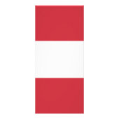 Carte Publicitaire Drapeau autrichien (Dos)