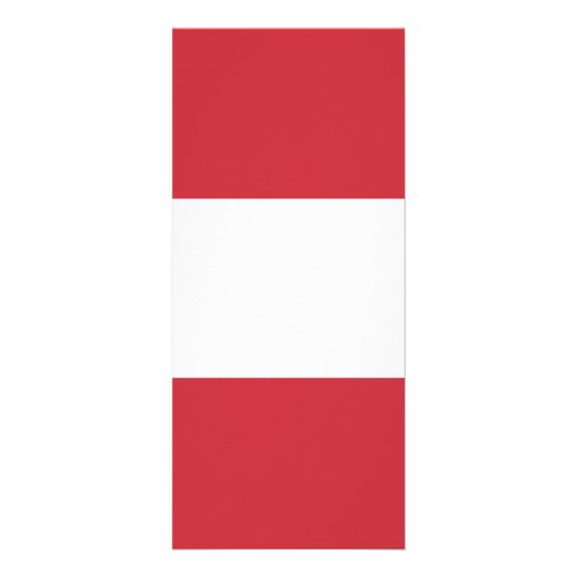 Carte Publicitaire Drapeau autrichien (Dos)