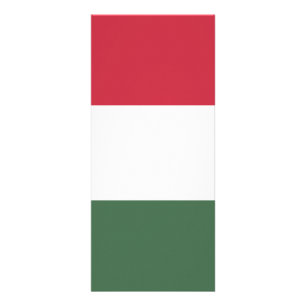 Carte Publicitaire drapeau de la Hongrie
