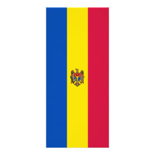 Carte Publicitaire Drapeau de la Moldavie