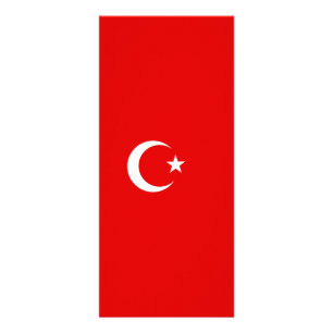 Carte Publicitaire Drapeau de la Turquie
