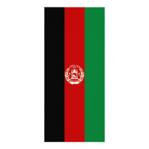Carte Publicitaire Drapeau de l'Afghanistan