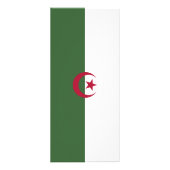 Carte Publicitaire Drapeau de l'Algérie (Devant)