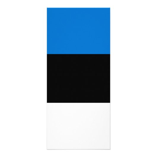 Carte Publicitaire Drapeau de l'Estonie (Dos)