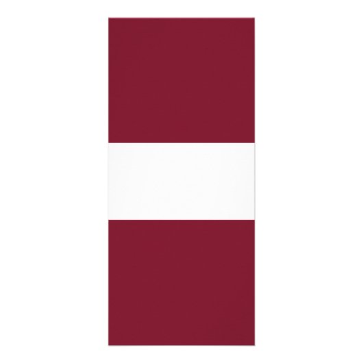 Carte Publicitaire Drapeau de Lettonie (Devant)
