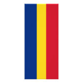 Carte Publicitaire Drapeau de Roumanie (Dos)