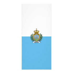 Carte Publicitaire Drapeau de Saint-Marin
