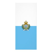 Carte Publicitaire Drapeau de Saint-Marin (Dos)