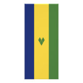 Carte Publicitaire Drapeau de Saint-Vincent-et-les Grenadines (Dos)
