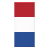 Carte Publicitaire Drapeau des Pays-Bas (Devant)