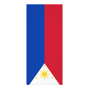 Carte Publicitaire drapeau des Philippines