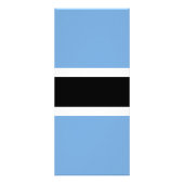 Carte Publicitaire Drapeau du Botswana (Dos)