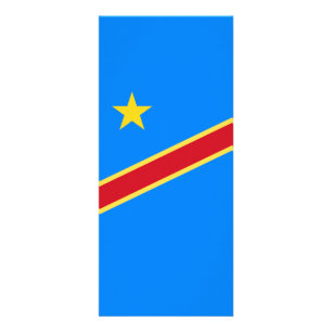 Carte Publicitaire Drapeau du Congo