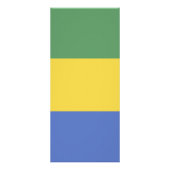 Carte Publicitaire Drapeau Gabon (Dos)
