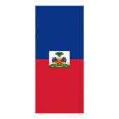 Carte Publicitaire Drapeau Haïti (Dos)