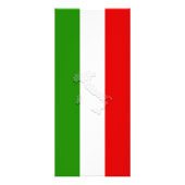 Carte Publicitaire Drapeau italien (Devant)
