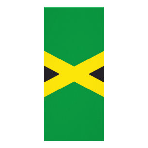 Carte Publicitaire Drapeau jamaïcain