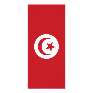 Carte Publicitaire Drapeau tunisien