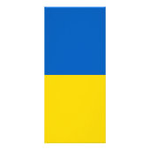 Carte Publicitaire Drapeau ukrainien (Dos)