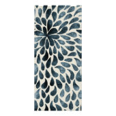 Carte Publicitaire Elégant bleu marine Abstrait moderne (Dos)