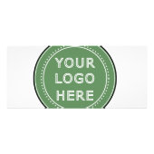 Carte Publicitaire Élégant, contemporain, poli et personnalisable. (Devant)