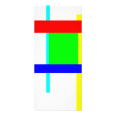 Carte Publicitaire Embrassage coloré (Dos)