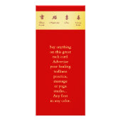 Carte Publicitaire Enveloppe rouge - Hong Bao (Devant)