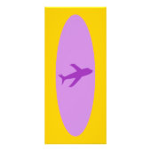 Carte Publicitaire Fabuleux agent de bord (Dos)