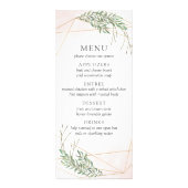 Carte Publicitaire Feuilles verts et Mariage blanc (Devant)