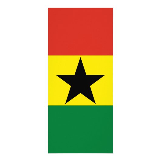 Carte Publicitaire Flag du Ghana (Devant)