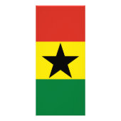Carte Publicitaire Flag du Ghana (Dos)