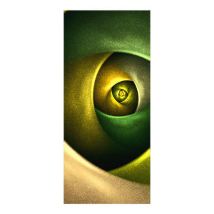 Carte Publicitaire Flore verte Florale moderne Art Abstrait Motif #23