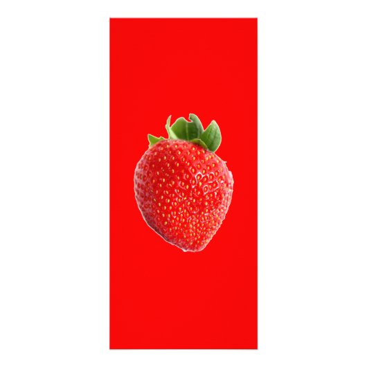 Carte Publicitaire Fraise d'été (Devant)