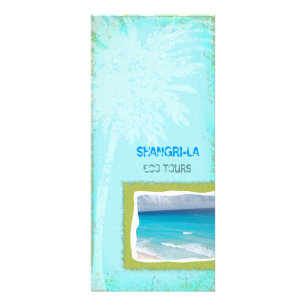Carte Publicitaire GC Chubby Turquoise Shangri-La Forever