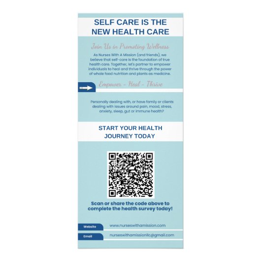 Carte Publicitaire Générique NWAM (Dos)