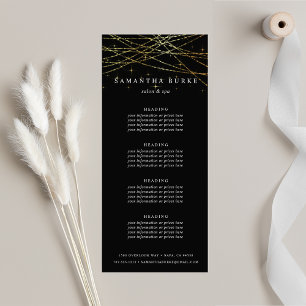 Carte Publicitaire Golden Garland Tarification ou services