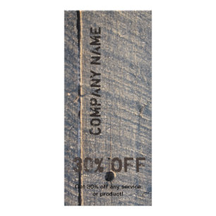 Carte Publicitaire grunge bois Rénovation menuiserie Construction