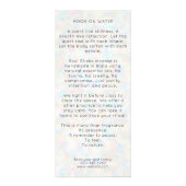 Carte Publicitaire Holographique Boho Arch Crescent Céleste Lune (Dos)